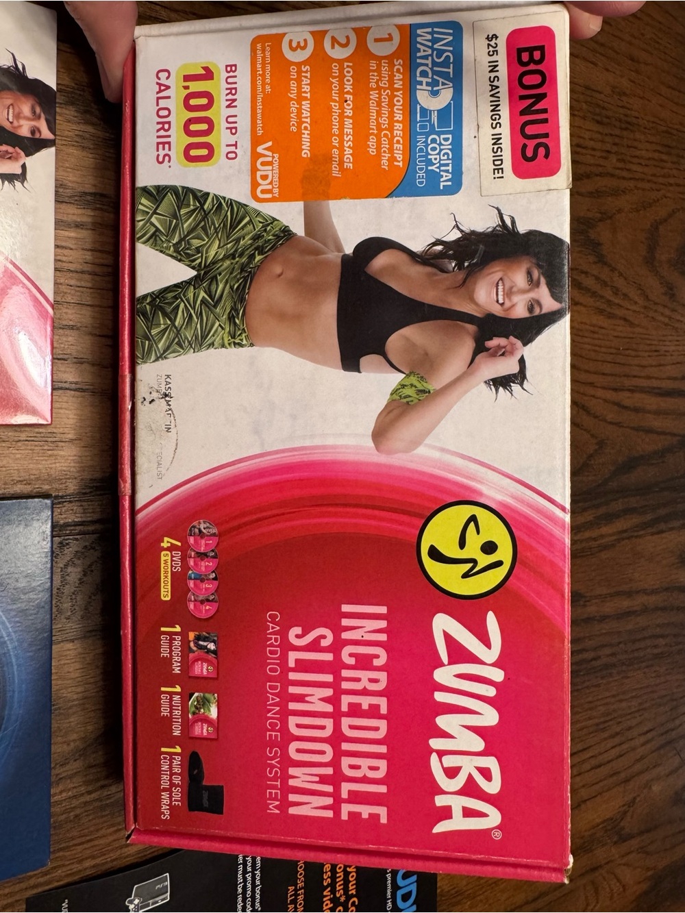 Zumba Incredible Slimdown & Super Cardio Dance Party DVD Set - Pink & Blue